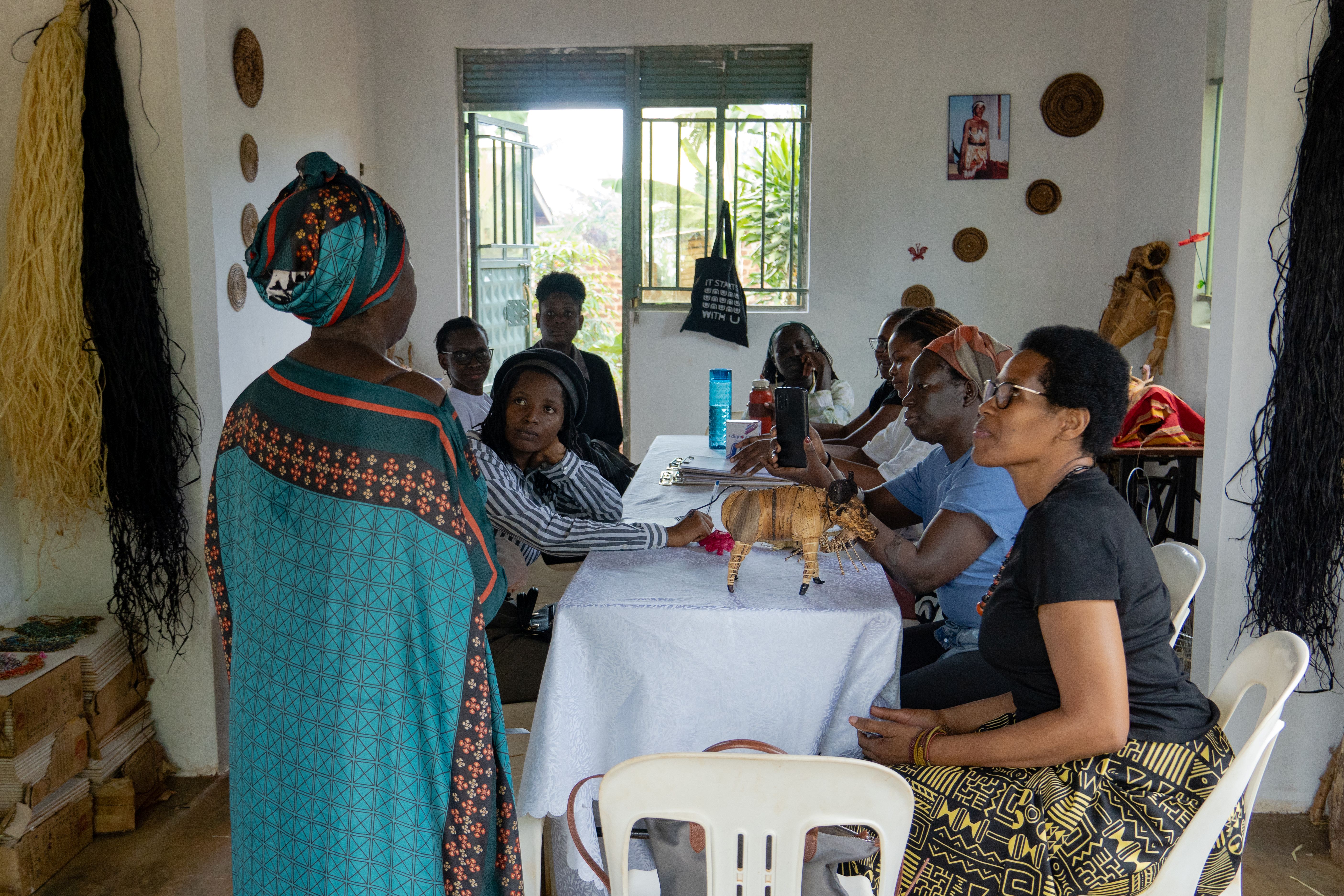 Karibu Talk at Namala Olivia's Studio